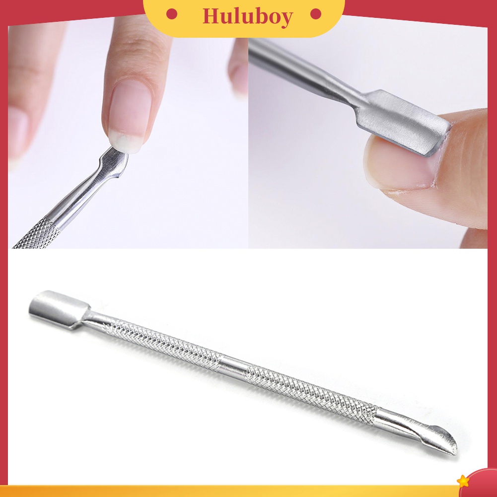 Huluboy Huluboy♡ Born PRETTY Alat Pendorong Kutikula / Kulit Mati Bahan Stainless Steel