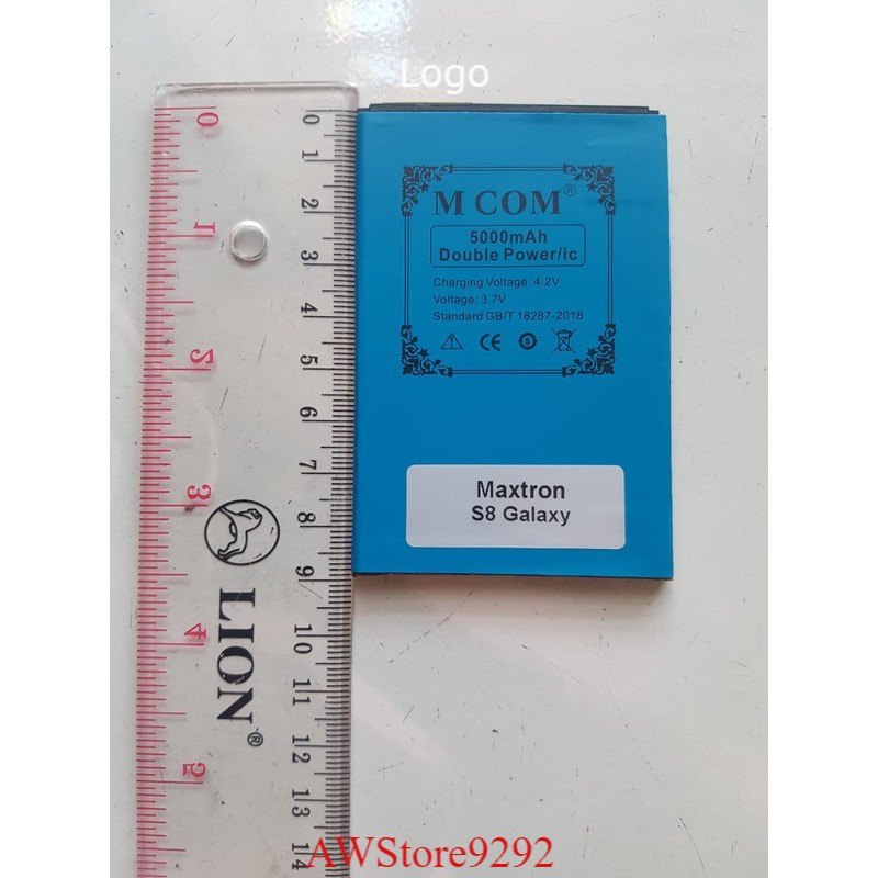 Mcom Battery Batre Baterai Double Power Mcom Maxtron S8 Galaxy