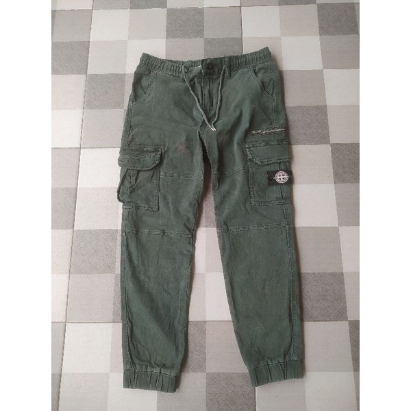 Celana Cargo Stone Island Second