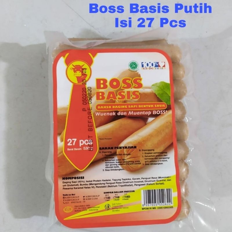 

SOSIS BOSS BASIS PUTIH ISI 27