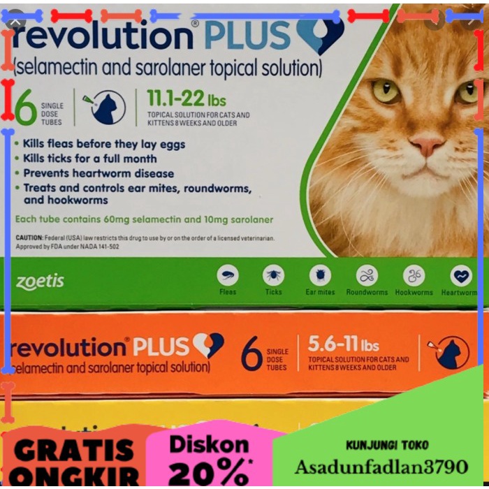 Harga Revolution Cat Plus Green Terbaru Juli 2022 Biggo Indonesia