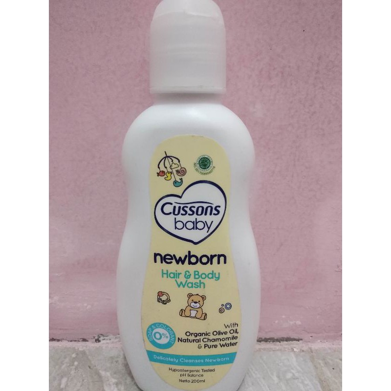 Cussons Baby New Born Hair &amp; Body Wash 100ml, 200ml