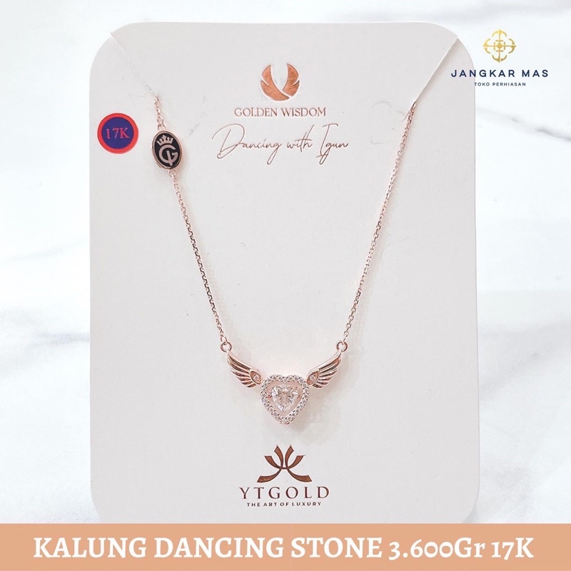 Kalung Emas Dancing Stone 3.600 Gr Golden Wisdom Igun YT Ivan Gunawan