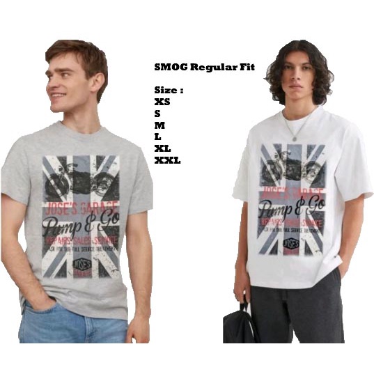 Smog T-shirt Original Fit | Kaos Pria Original