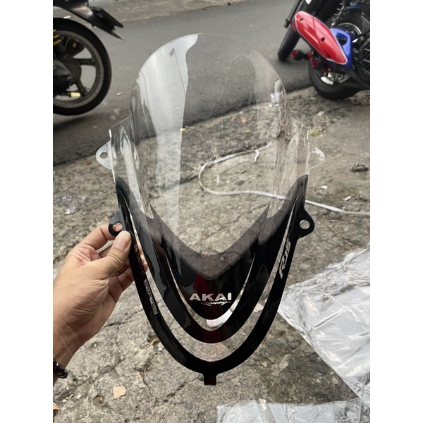 VISOR R15 V3 KARBON MHR / WINSHIELD R15 V3 MHR KARBON