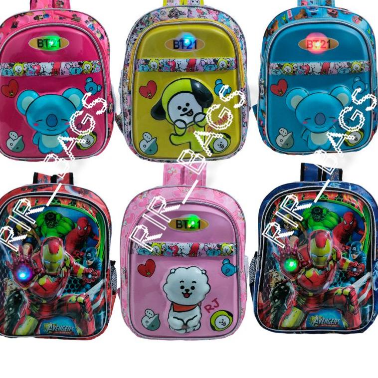 [EE. 704724] Tas bts tk/SD/Tas anak bts/tas sekolah anak bts/tas anak perempuan bts/tas anak murah/t