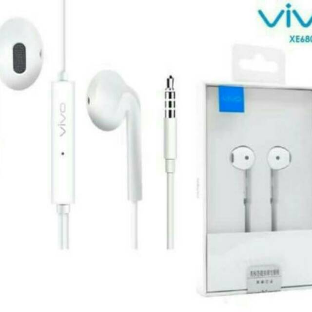 HEADSET / EARPHONE VIVO ORIGINAL / HEDSET VIVO XE680