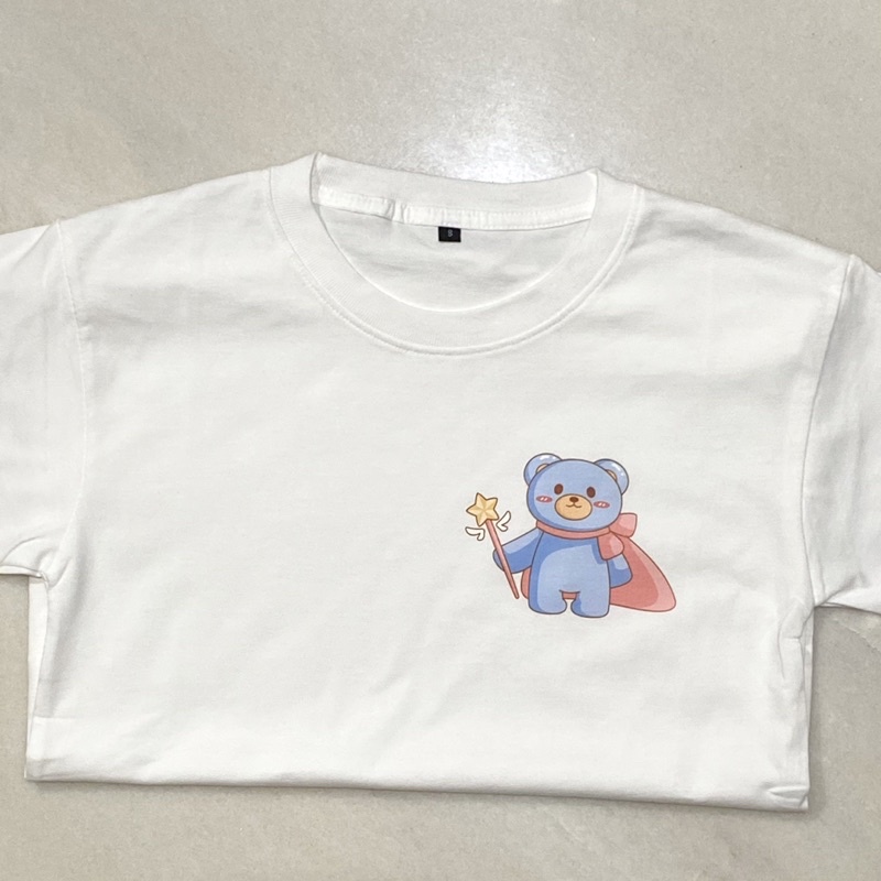 [TEBAL] BLOOMANIA - Kaos Tumblr Tee Fairy Bear COTTON COMBED 20S