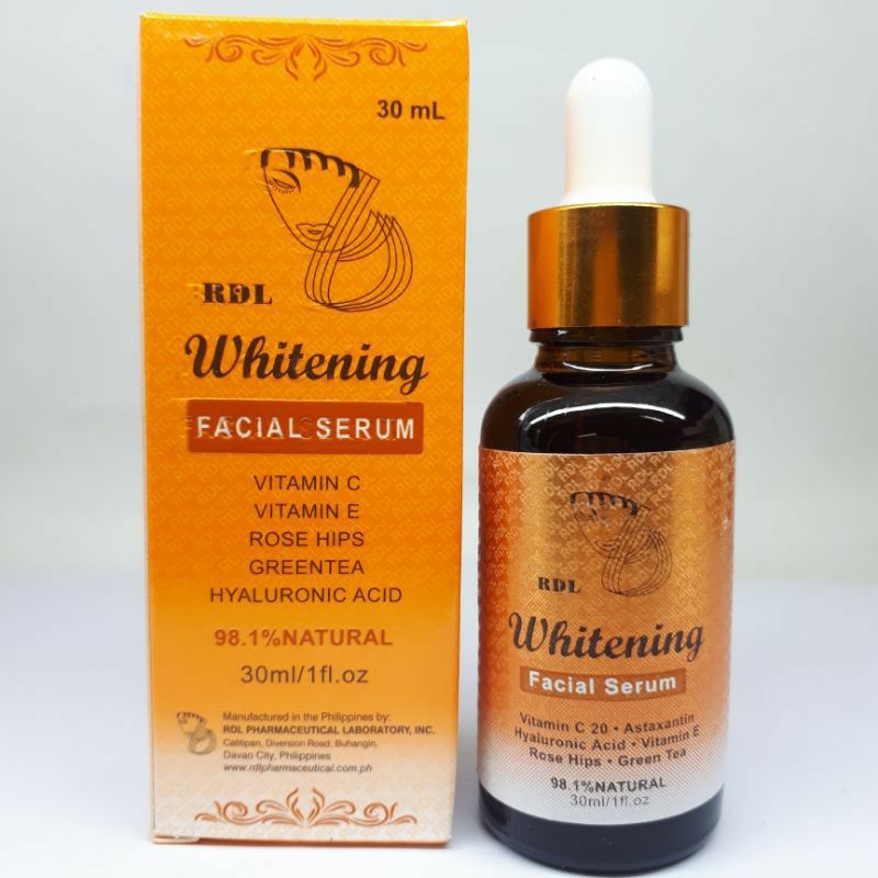 RDL whitening face serum - serum wajah 30 ml