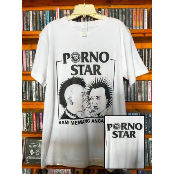 kaos band punk PORNO STAR