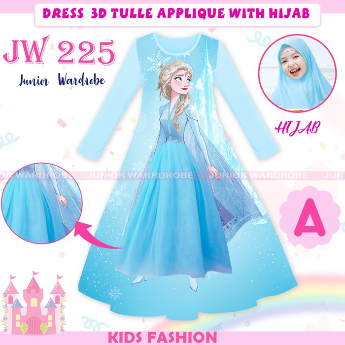 Dress Gamis Anak Junior Wardrobe JW 225