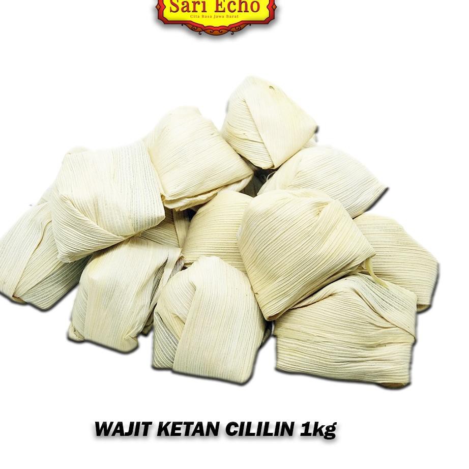 

PROMO 8.8 Wajit Cililin Sari Echo Oleh - Oleh Bandung 1kg | Wajik Ketan dan Kelapa Asli Rasa Wajid L