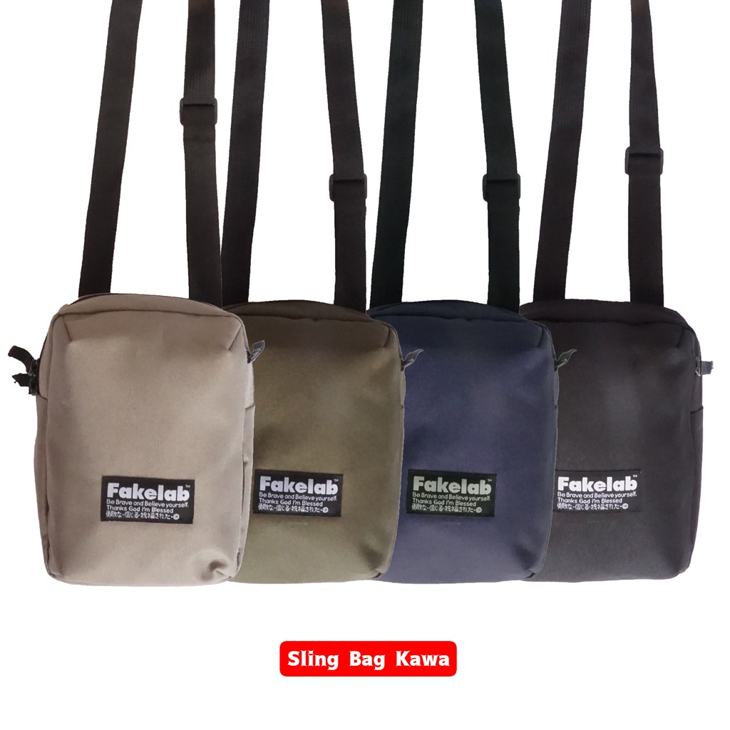 Fakelab Kawa Slingbag Fakelab / Tas Terlaris Termurah