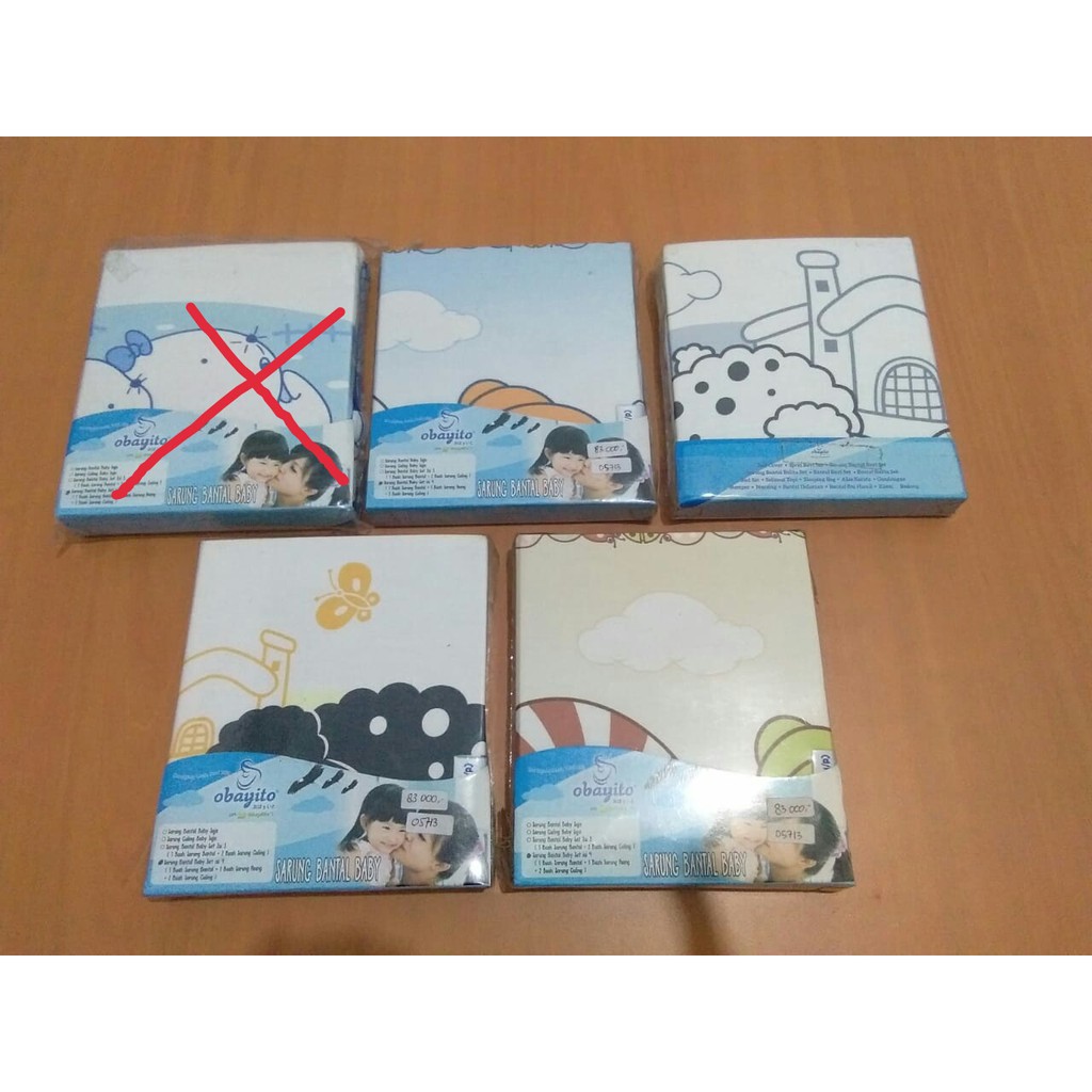 Sarung Bantal Set Obayito