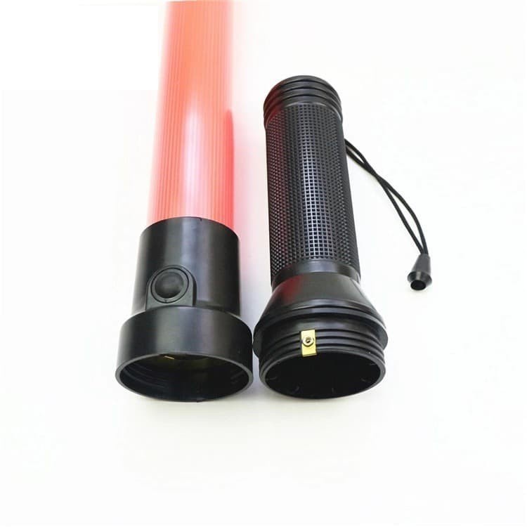 TONGKAT SENTER LALU LINTAS / TONGKAT SENTER PARKIR PORTABLE POLICE STICK  VA279