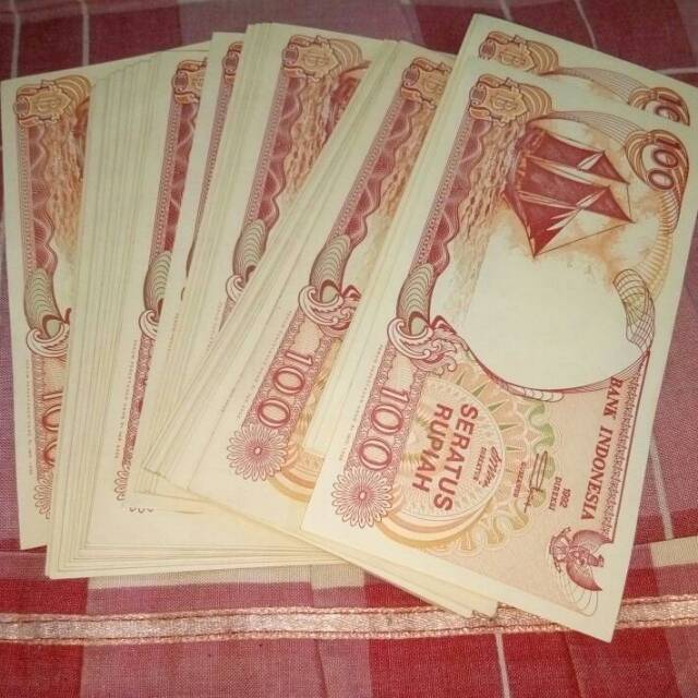 Koleksi 100 Rupiah Phinisi 1992