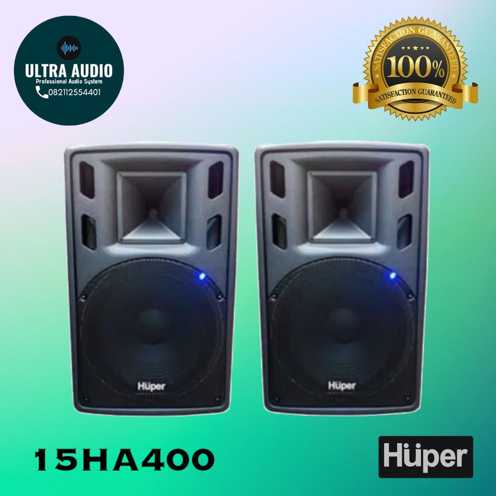 HUPER 15HA400 / 15 HA 400 / 15-HA-400 Speaker (harga/set=2pcs) ORIGINAL