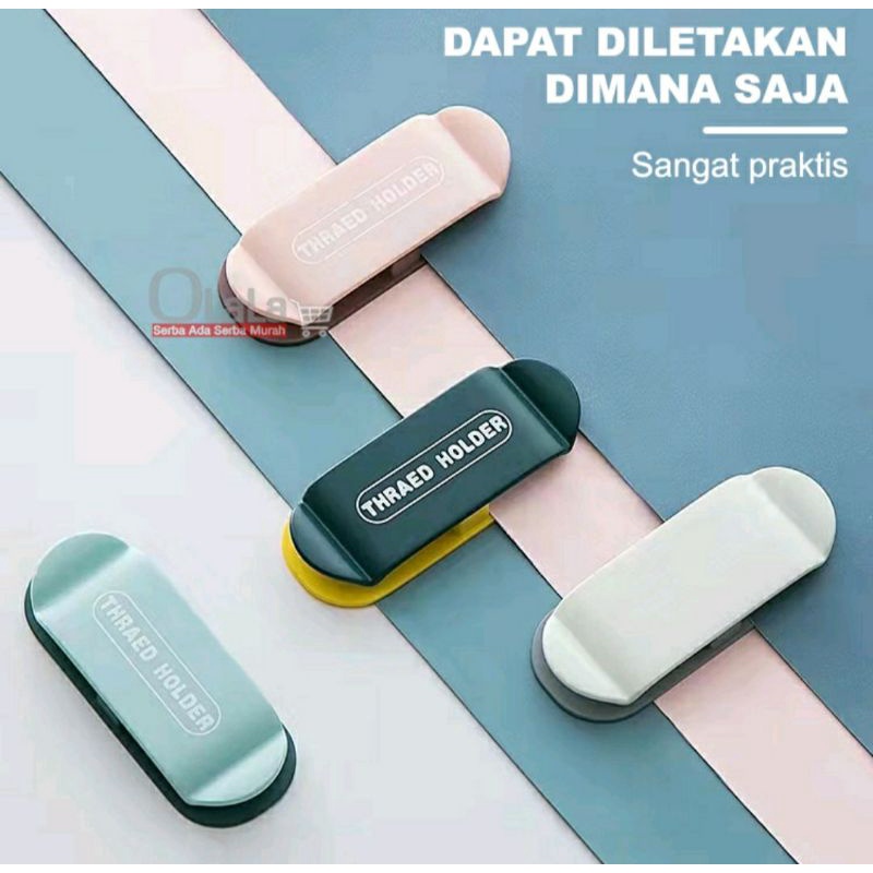 Holder organizer kabel penjepit kabel serbaguna