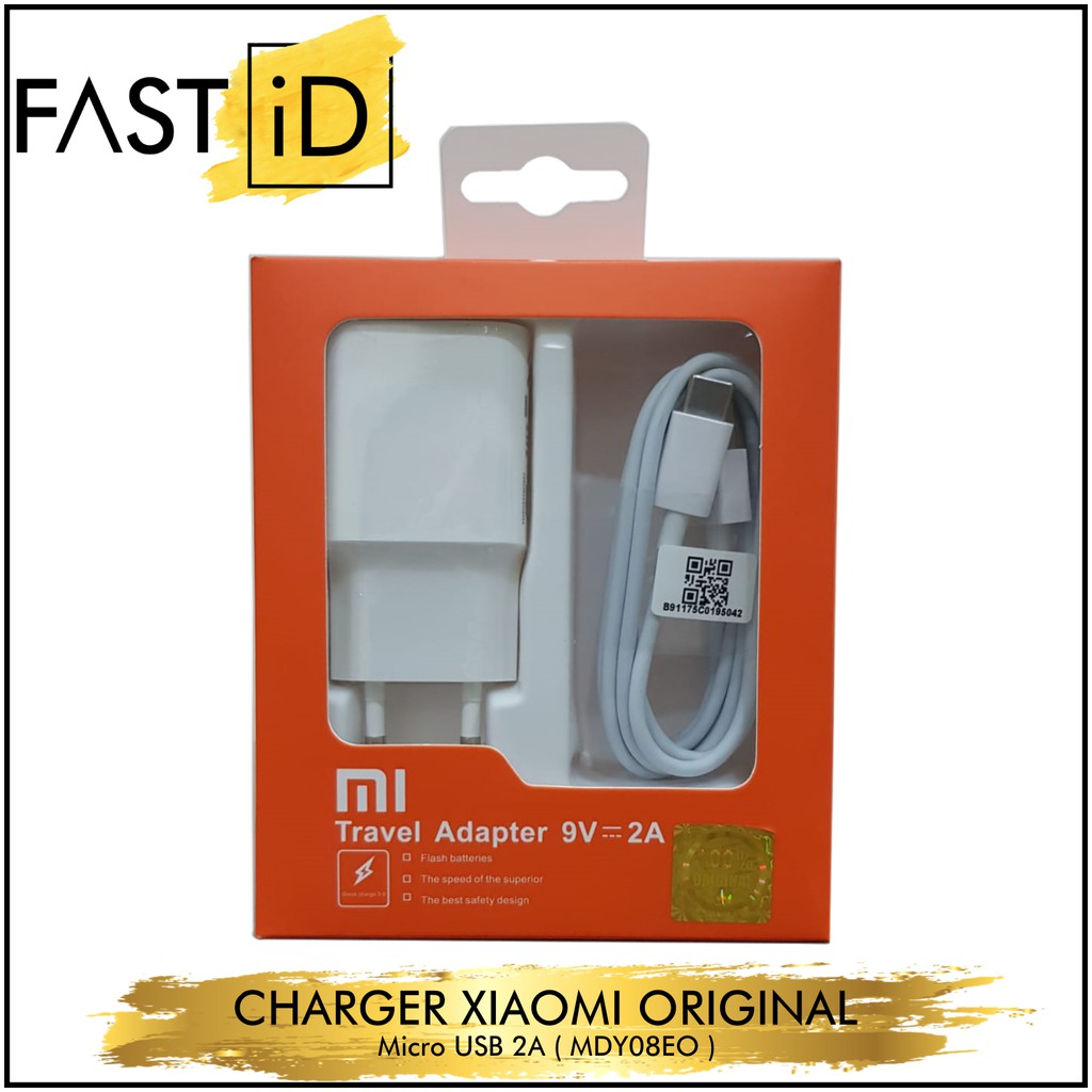 ORIGINAL CHARGER XIAOMI FAST CHARGING ORIGINAL 2A MDY08EO