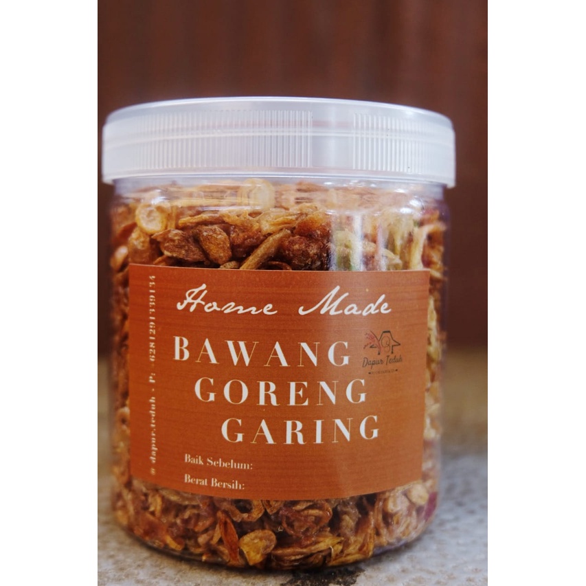 

Home Made - Bawang Goreng Garing by Dapur Teduh