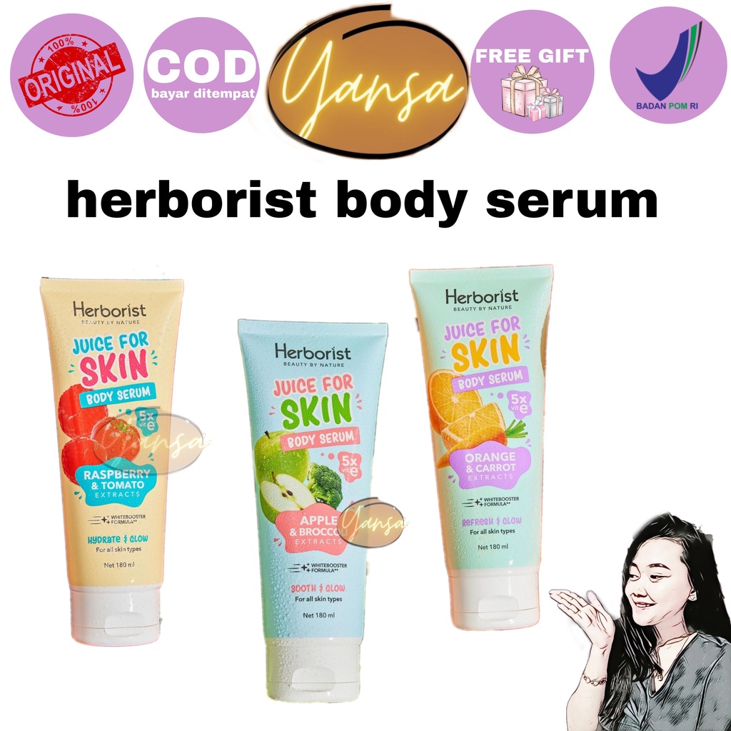 Herborist Juice For Skin Body Serum - 180ml