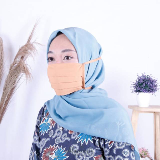 Masker Kain Oxford 2 Ply Face Mask Topeng Muka Reusable Washable Ready Stock R 1 Shopee Indonesia