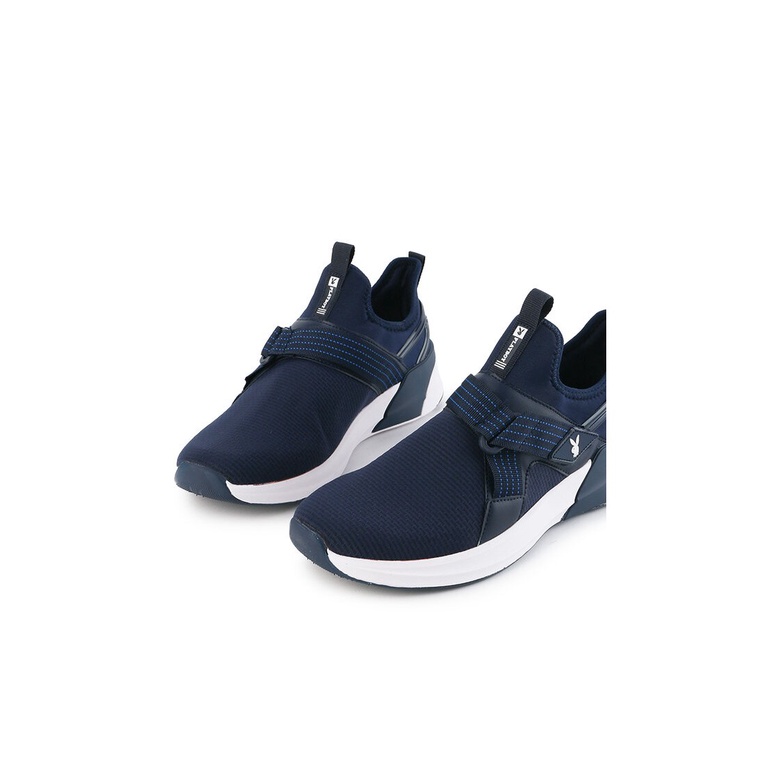 SEPATU SNEAKER PLAYBOY PRIA ORIGINAL CASUAL BRANDED BIRU NAVY PL85