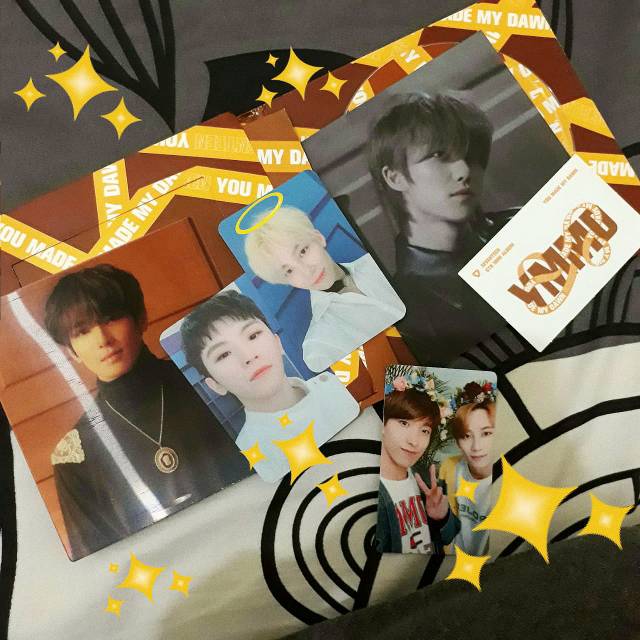 WTT/WTS SEVENTEEN YMMDAWN ETERNAL SUNSHINE VER. LENTI WONWOO / PC RIBBON WOOZI/ BTS CARD THE8