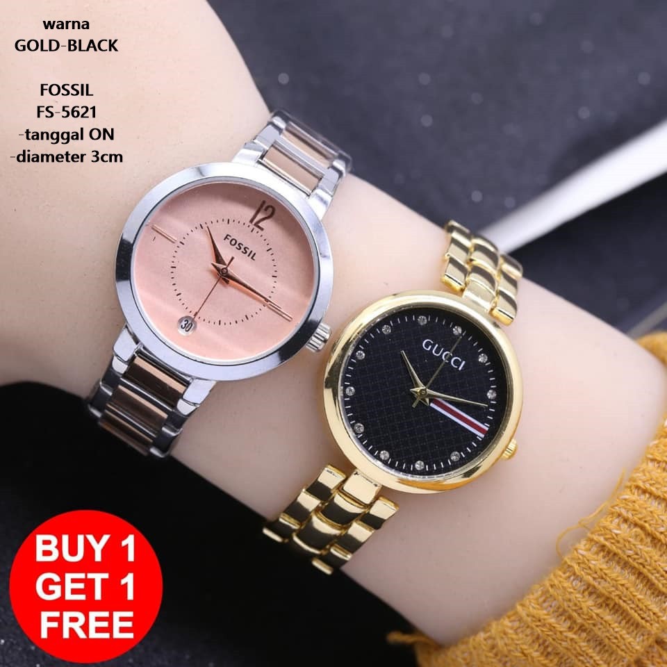 Buy 1 Get 1  Jam Tangan Wanita FS5621 READY