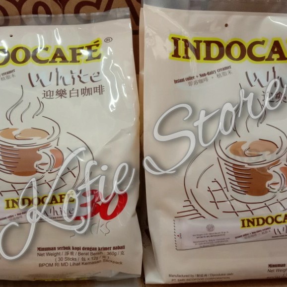 

(BISA COD) Indocafe White 30 x 12 gr