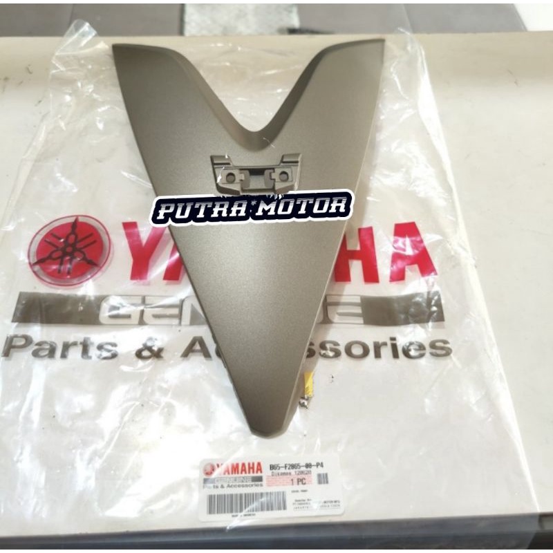 COVER DASI DUDUKAN PLAT NOPOL AEROX 2017 2019 ABU ABU DOFF ORI YGP