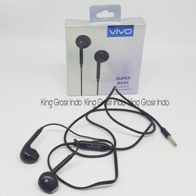 Handsfree Headset VIVO R17 Earphone HF Stereo Super Bass R-17