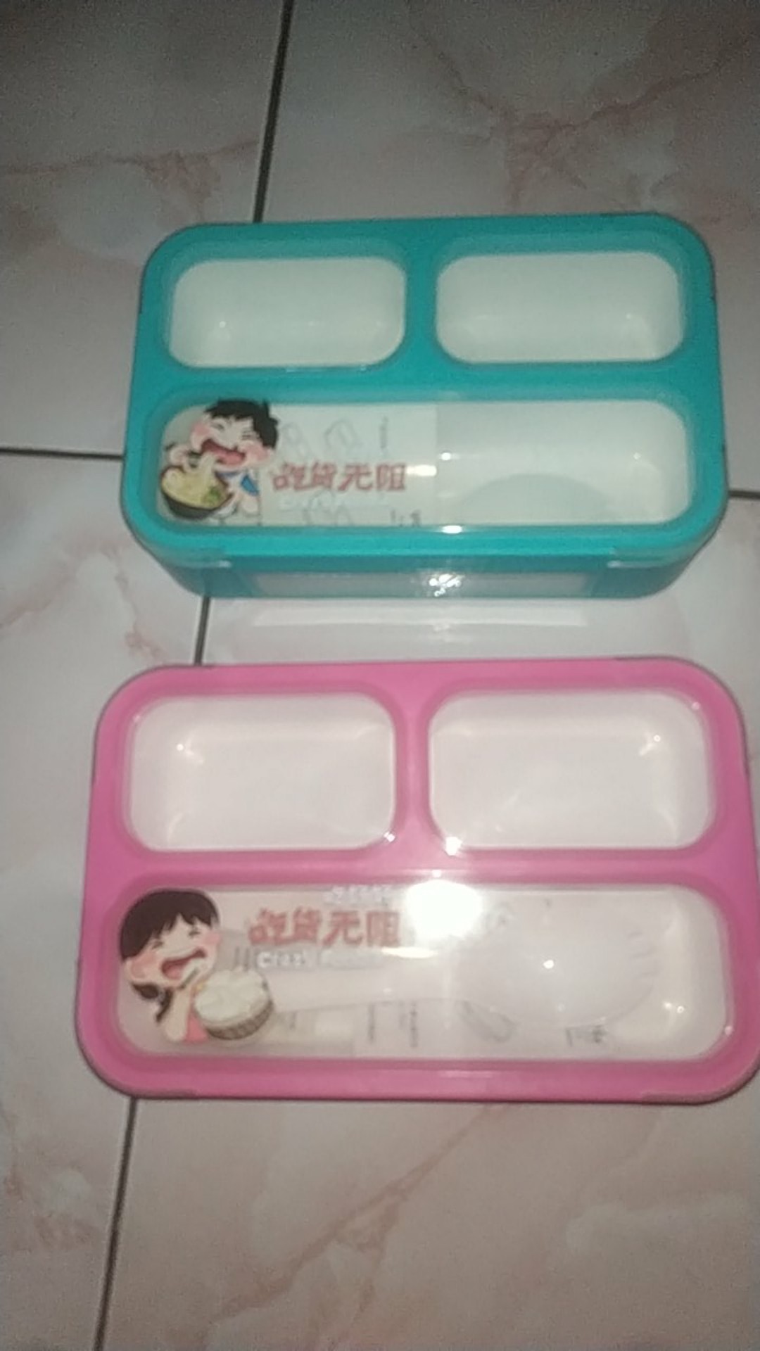Yooyee Mini Sekat 3/ Lunch Box Sekat 3 Mini / Yooye Yoyee Mini Yooyee 606 F1