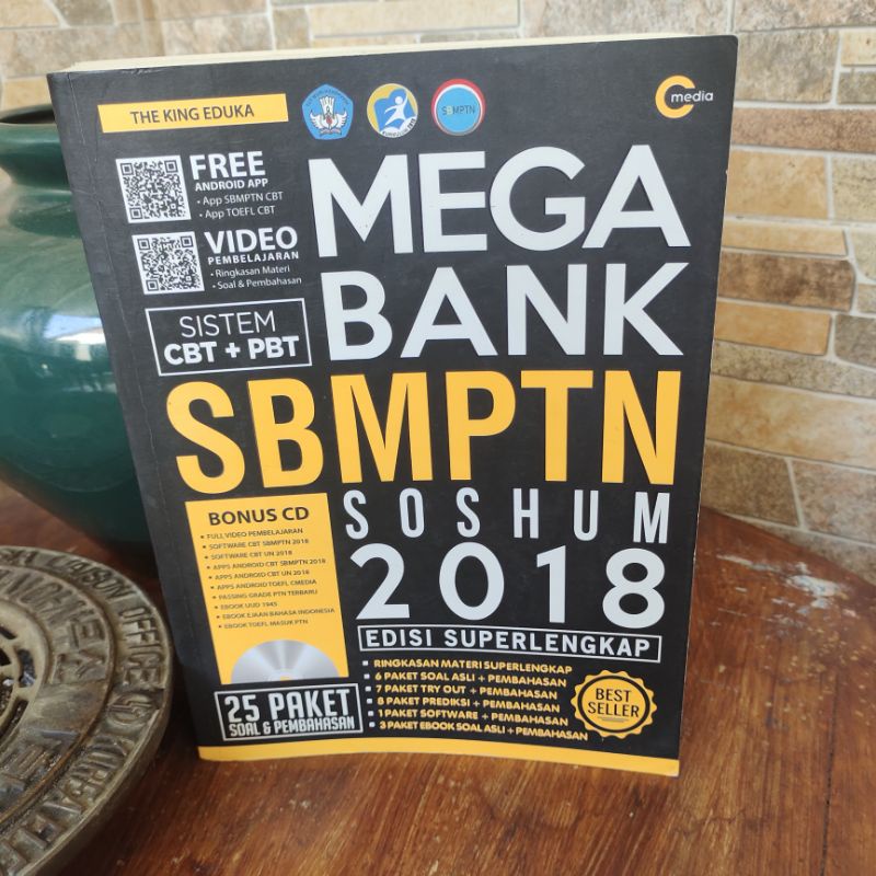 

THE KING EDUKA MEGA BANK SBMPTN SOSHUM 2018 EDISI SUPER LENGKAP 25 PAKET SOAL DAN PEMBAHASAN