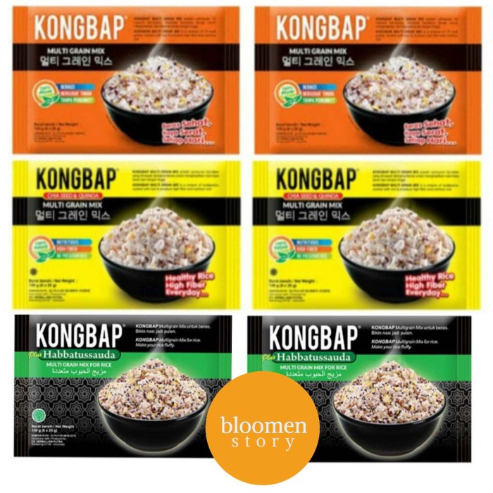 

Q0121Sa Kongbap Multigrain Mix 6X25Gr - Orange D5qs44