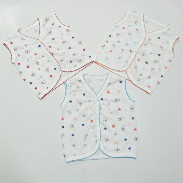 Baju bayi newborn (0-6BLN) motif lucu lucu bahan katun murah meriah