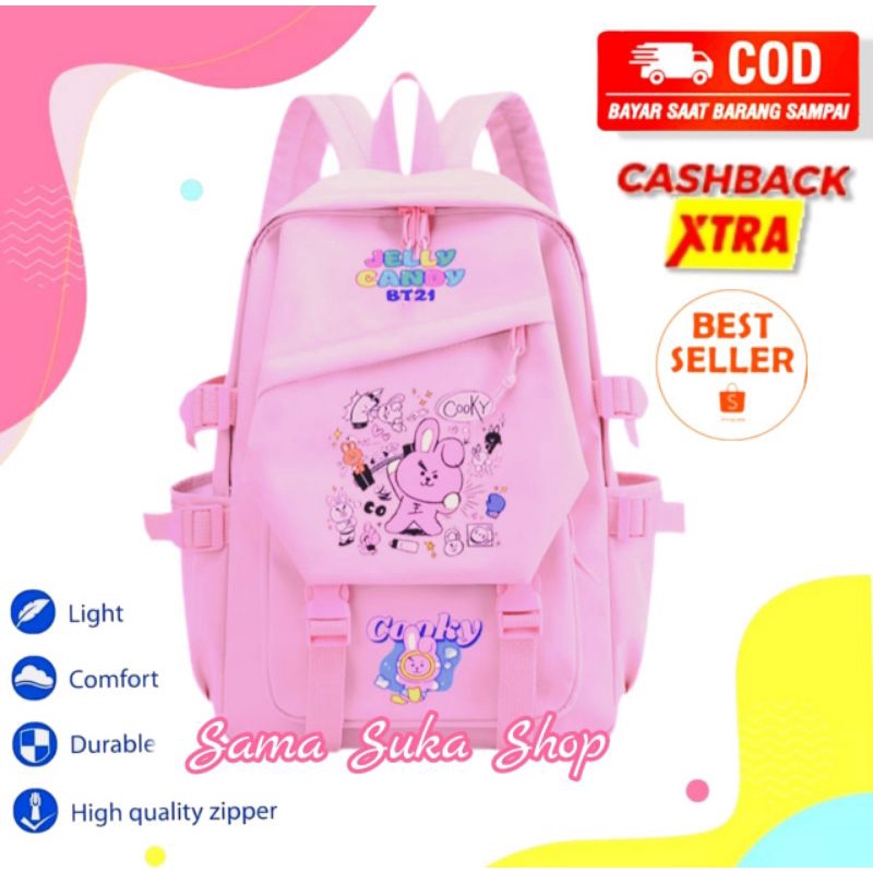 samasuka.shop - TAS SEKOLAH ANAK PEREMPUAN SD KOREA KPOP RANSEL ANAK CEWEK TK TAS ANAK VIRAL LUCU KEREN KEKINIAN