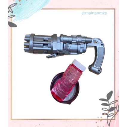 BUBBLE GUN ANAK/PISTOL MAINAN SABUN