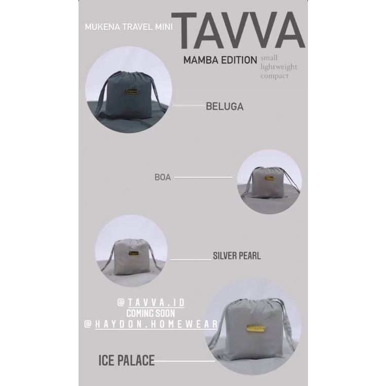 Mukena Travel Mini Tavva SALE 