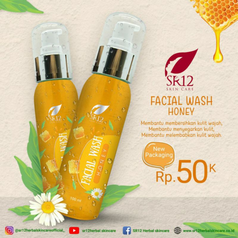 Facial Wash Madu SR12