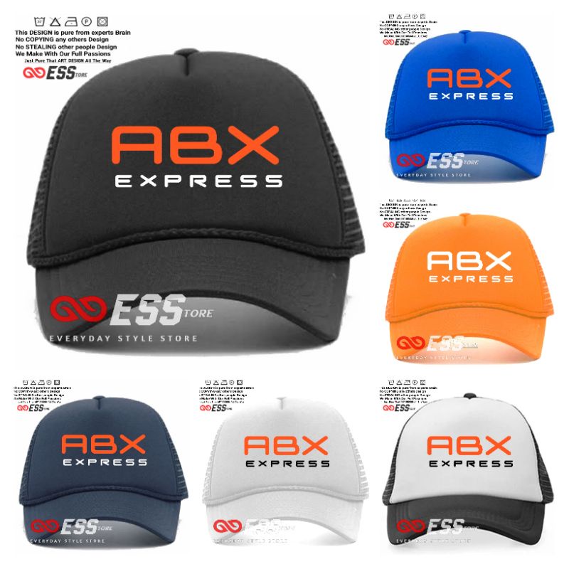 Topi ABX Express Trucker Jaring - Topi Abx Express