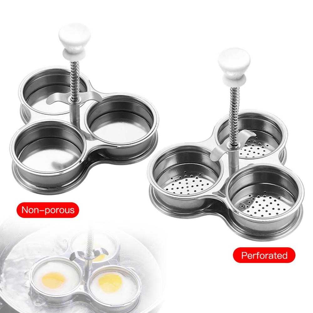 AMMBER Alat Rebus Telur Egg Poacher Perforated Hole