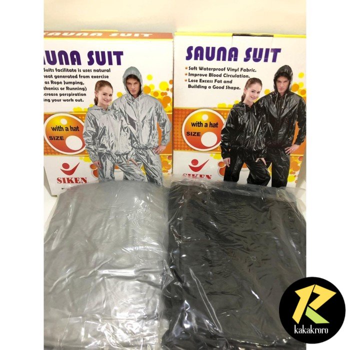 Sauna Suit Siken / Baju Sauna Siken / Jaket Sauna Jaket Olahraga Siken