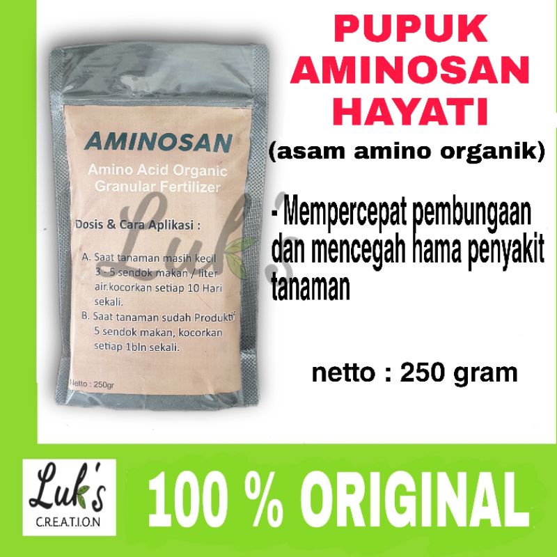 AMINOSAN pupuk asam amino hayati asam amino organik