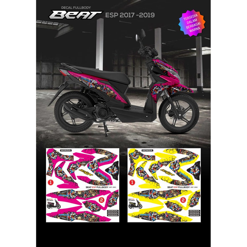 decal beat esp 2017-2019