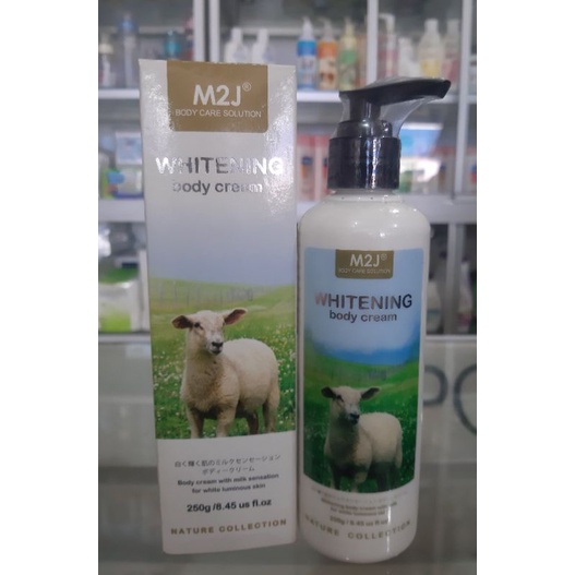 M2J Whitening Body Cream 250g - Handbody Lotion
