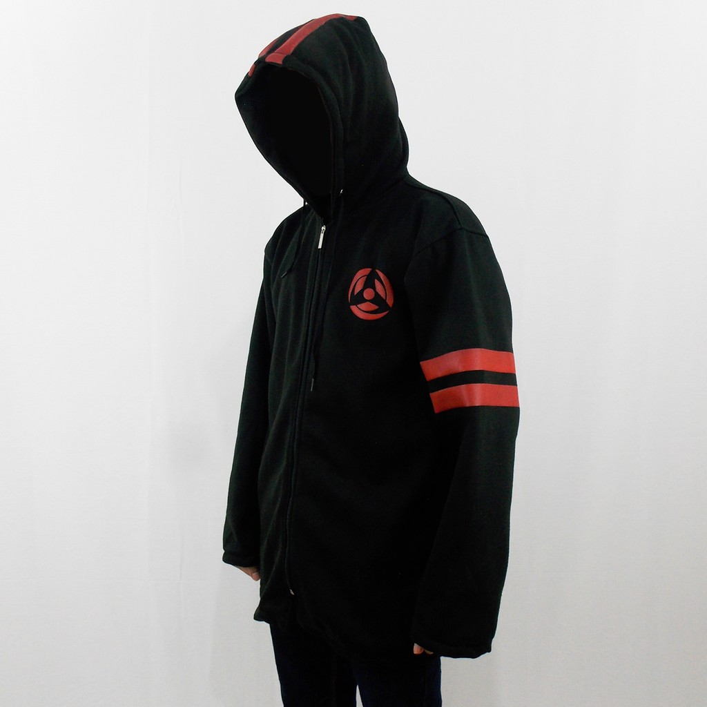 JUBAH NARUTO SHARINGAN - JUBAH UCHIHA CLAN SHARINGAN - JAKET ANIME NARUTO - JAKET NARUTO SHIPPUDEN