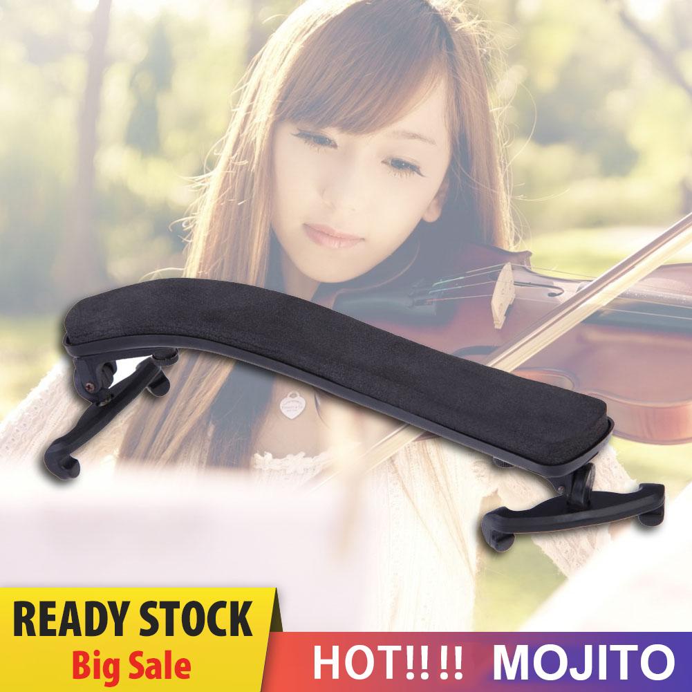 Shoulder Rest Adjustable Warna Hitam Untuk Biola 3 / 4 4 / 4 1 / 2