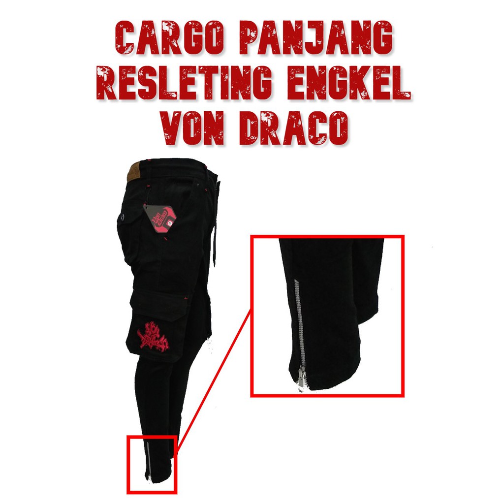  BONUS GELANG Celana  Cargo  Panjang Kempol Panjang 