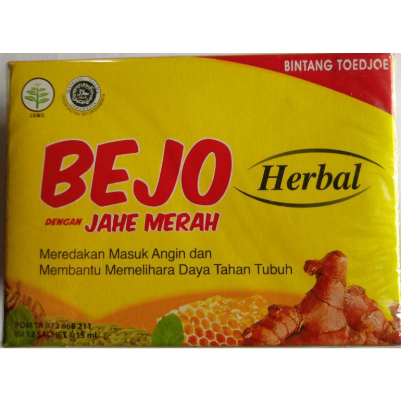 

Bejo jahe merah sachet 15ml